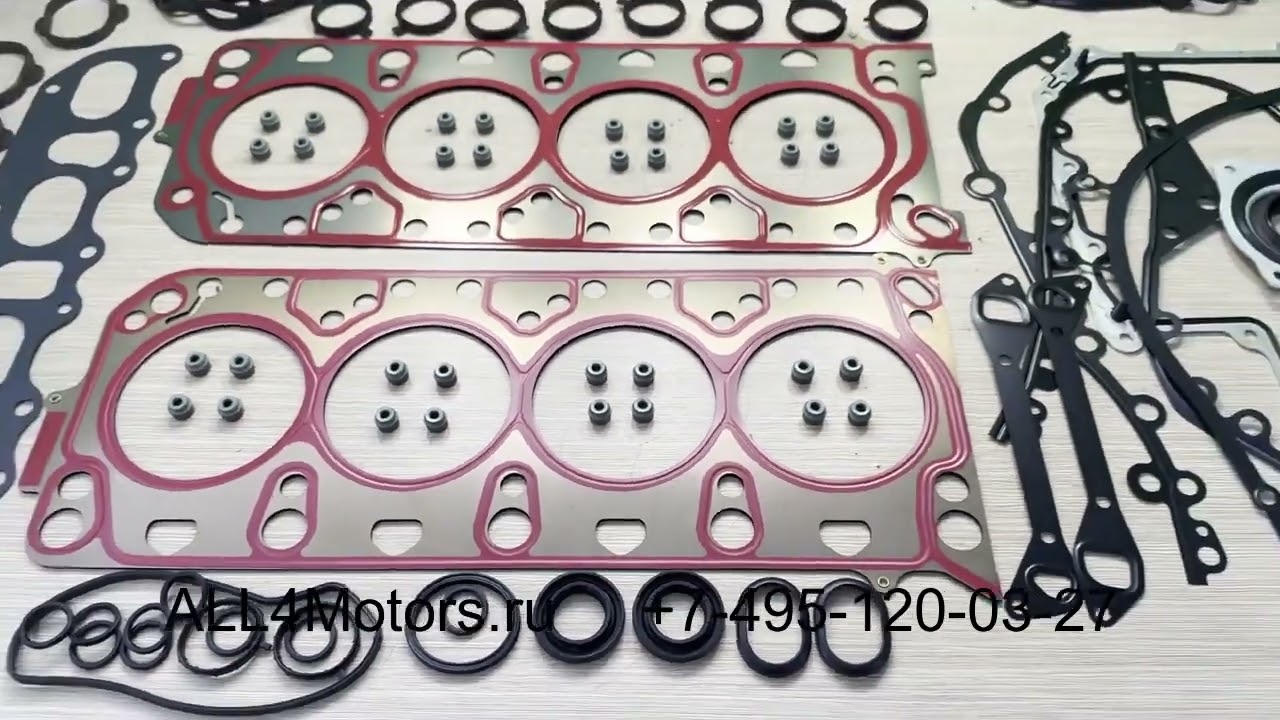 Комплект прокладок Porsche 4.8 M48.02 M4802 M48.20 M48.40 M48.52 MCF.TB MCW.BA MCW.CA MCX.PA MCY.XA