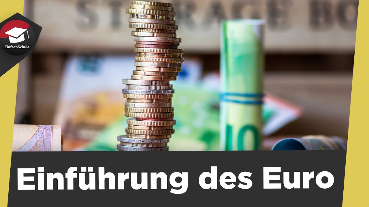 Einf&uuml;hrung des Euro einfach erkl&auml;rt - Geschichte der Europ&auml;ische Union - Delors-Bericht erkl&auml;rt!