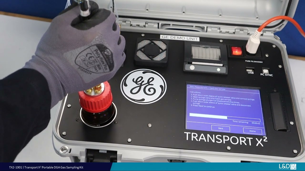 TX2 -1001 | Transport X2 Portable DGA Gas Sampling Kit_V1