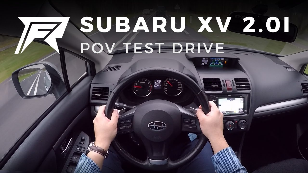 2012 Subaru XV 2.0i - POV Test Drive (no talking, pure driving)