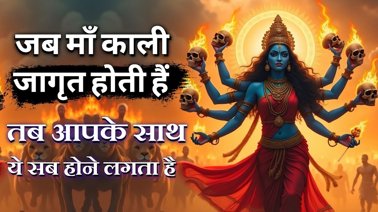 माँ काली जागृत होती ही  ये सब आपके साथ होने लगता है : Maa Kali | Maa Ka Ashirwad
