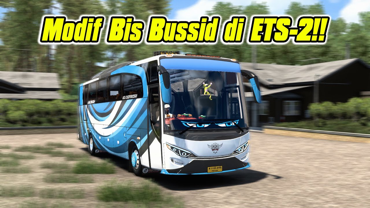 Modifikasi Bis Bussid di Eurotruck Simulator 2 | ETS-2 INDONESIA