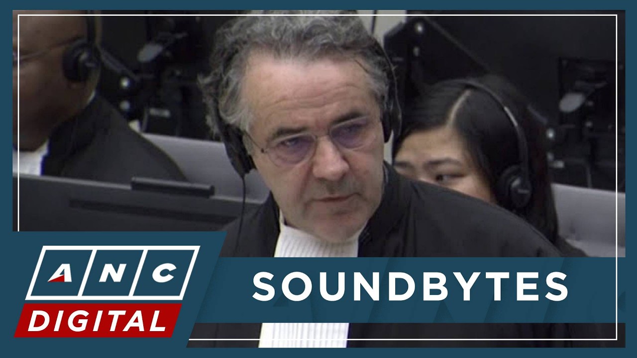 WATCH: ICC prosecution makes case why ex-president Rodrigo Duterte should remain detained | ANC