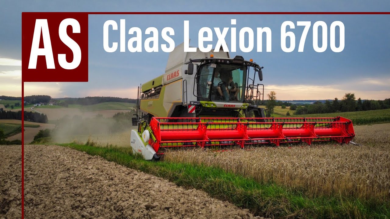 Weizen Ernte 2023 | Claas Lexion 6700 Terra Trac | Sunset | Abendsonne | AS_Agrar