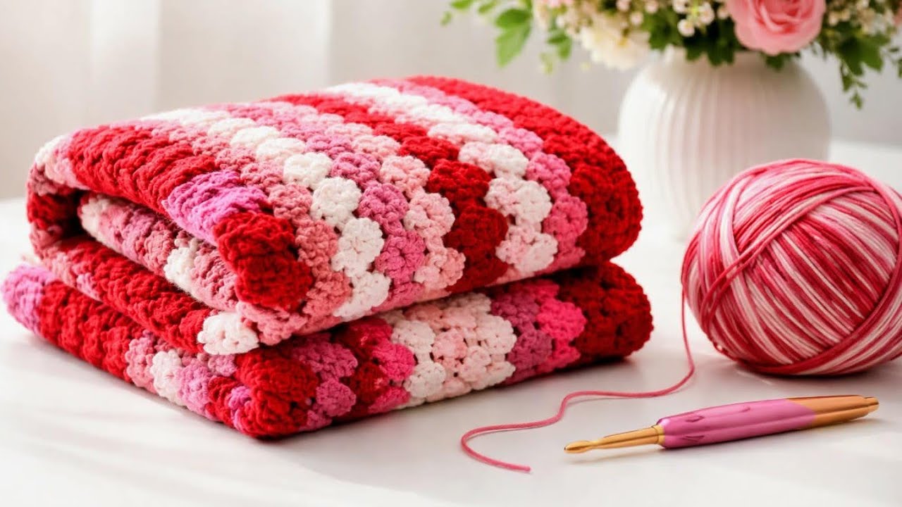crochet art craft world. CROCHET BLANKET PATTERN FOR BEGNNIER