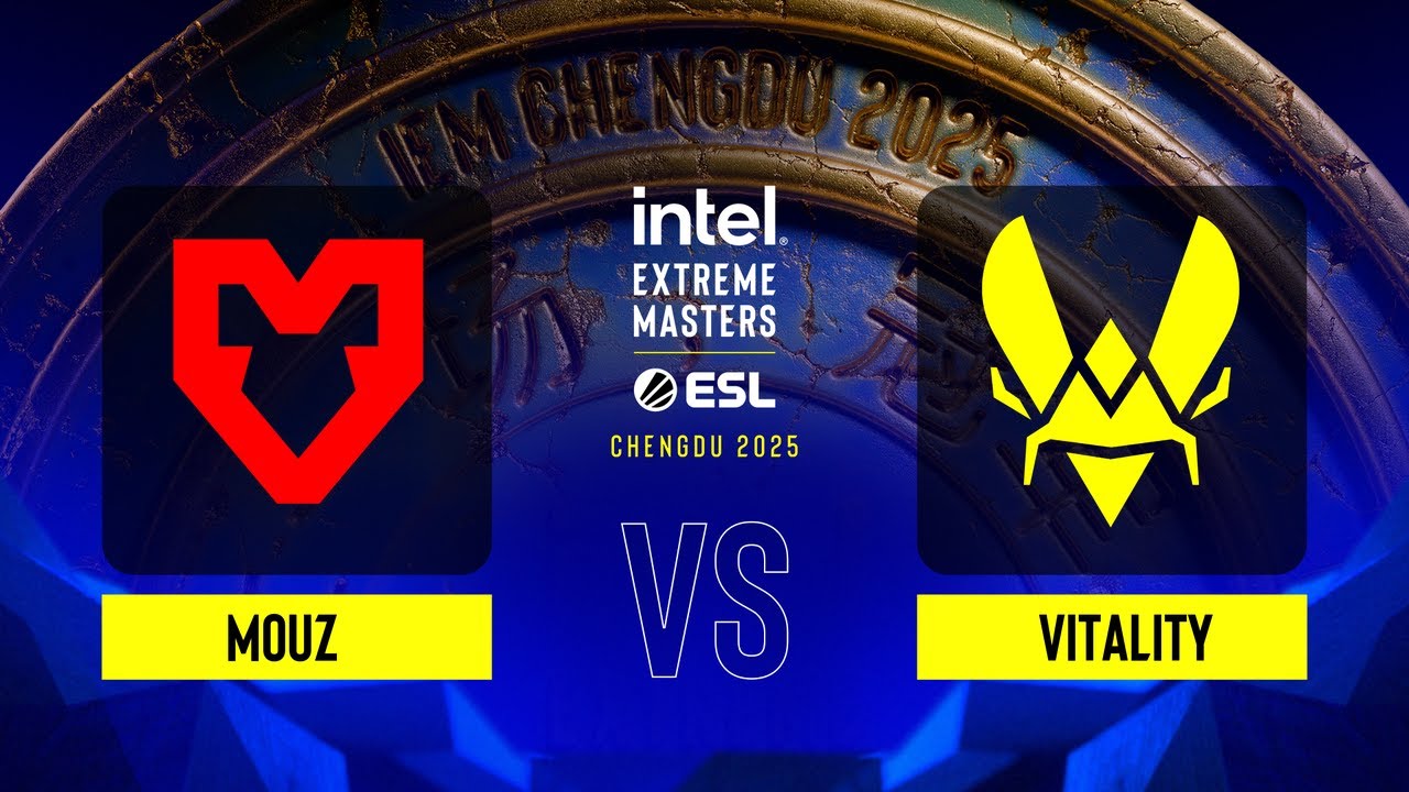 MOUZ vs. Vitality - IEM Chengdu 2025 - Group B