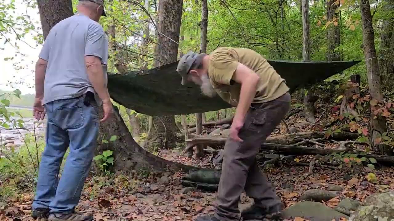 Helter Shelter camp and deteriorating CSX rail bridge! (See description)