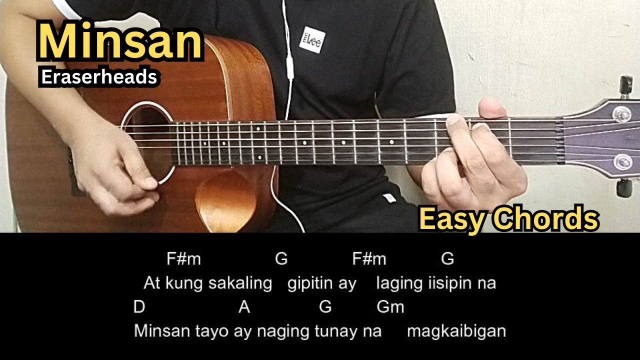 Minsan - Eraserheads | Guitar Tutorial | Guitar Chords