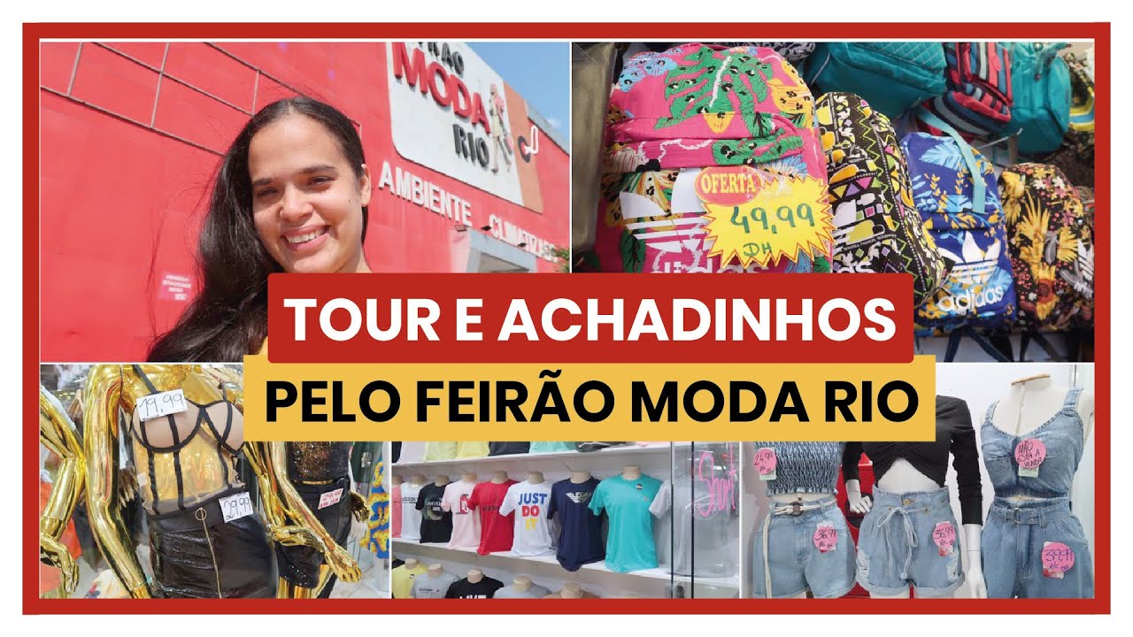 Tour pelo Feirão Moda Rio | Moda Feminina, Masculina, Infantil e Plus Size | Atacado e Varejo