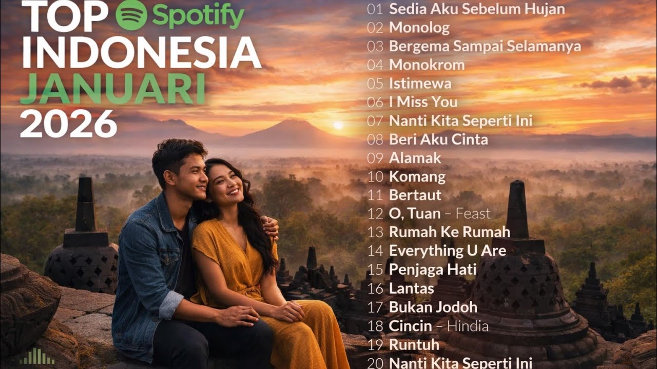 LAGU TRENDING VIRAL HITS SPOTIFY TIKTOK TERBARU 2026! - MUSIK INDONESIA TERBAIK