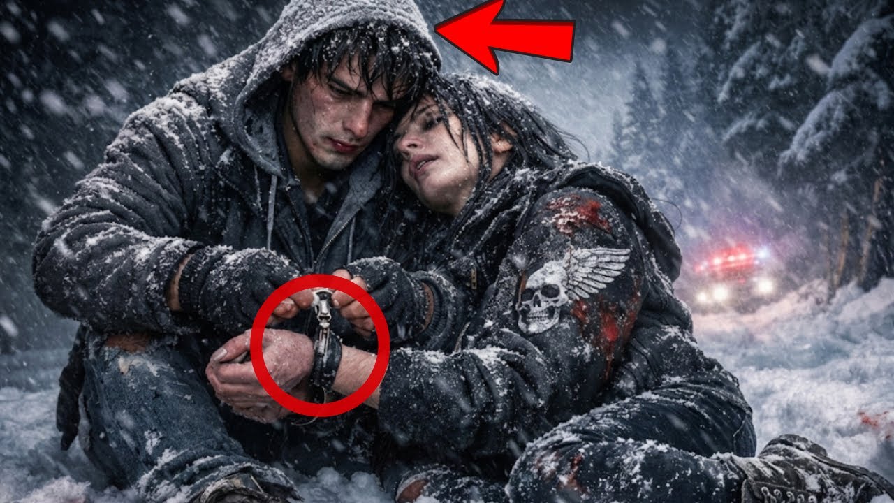 Hells Angel Wife Left To Die In The Snow Is Saved By Homeless Boy- 800 Bikers Pays Their Respect