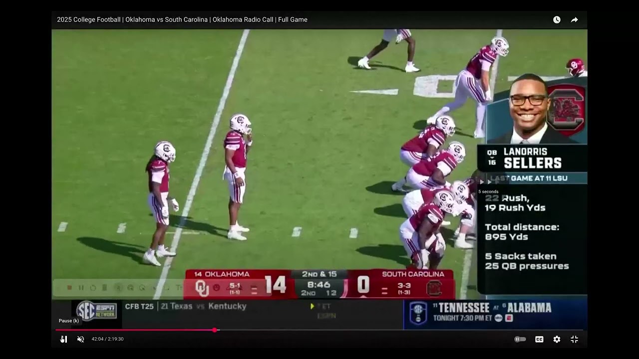 Gracen Halton starting to look like the guy so many expected for the #Sooners.