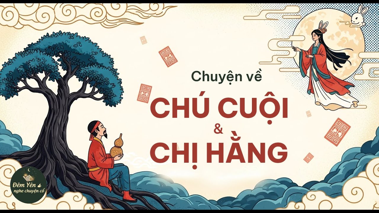 Vì sao Chú Cuội ngồi gốc cây đa? Sự tích Chị Hằng Nga | Đêm Yên Nghe Chuyện Cổ