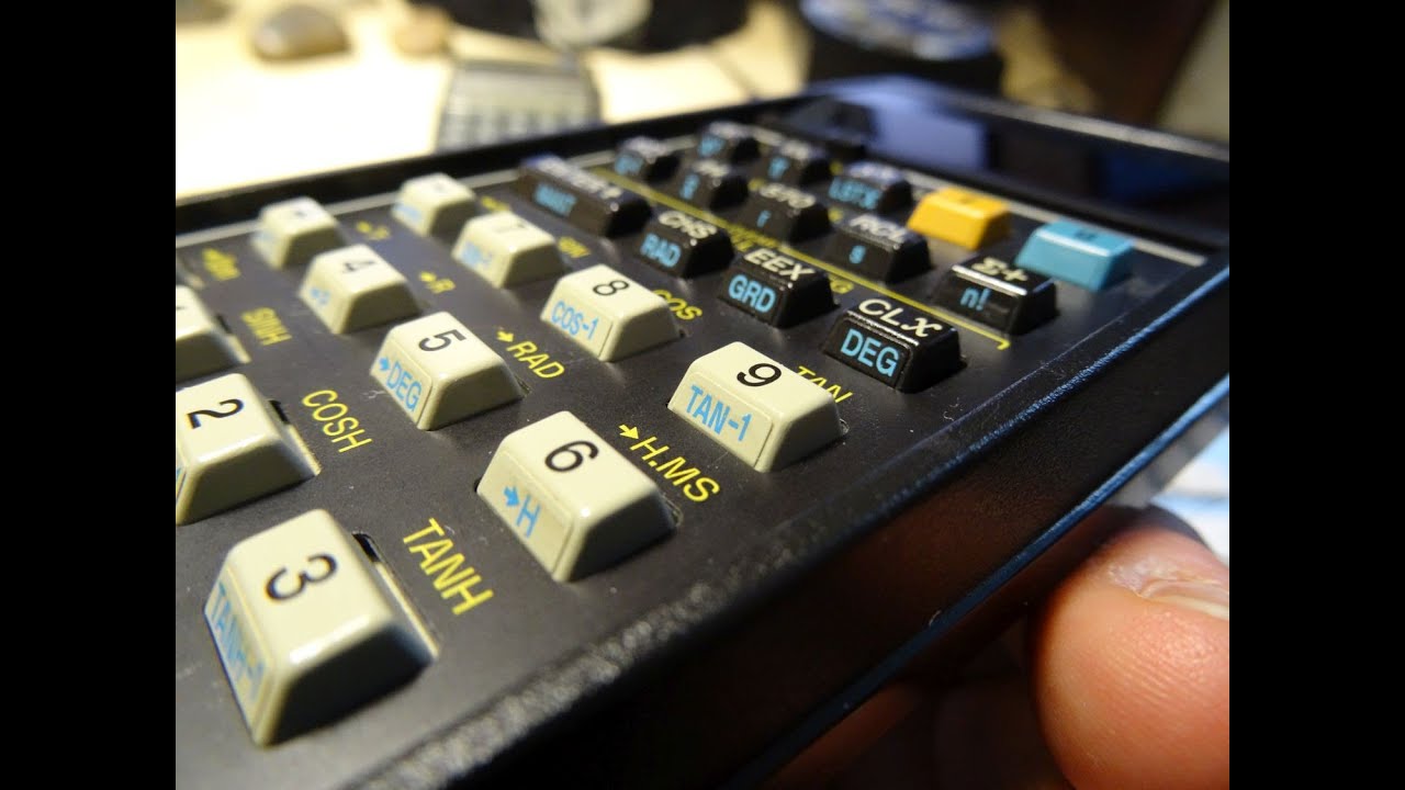 HP 32E Hewlett Packard Taschenrechner (1978 - 1983) vintage calculator