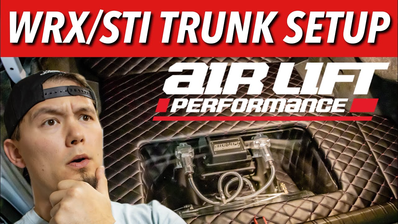2020 Subaru WRX/STI Spare Tire Trunk Setup - SHOW QUALITY