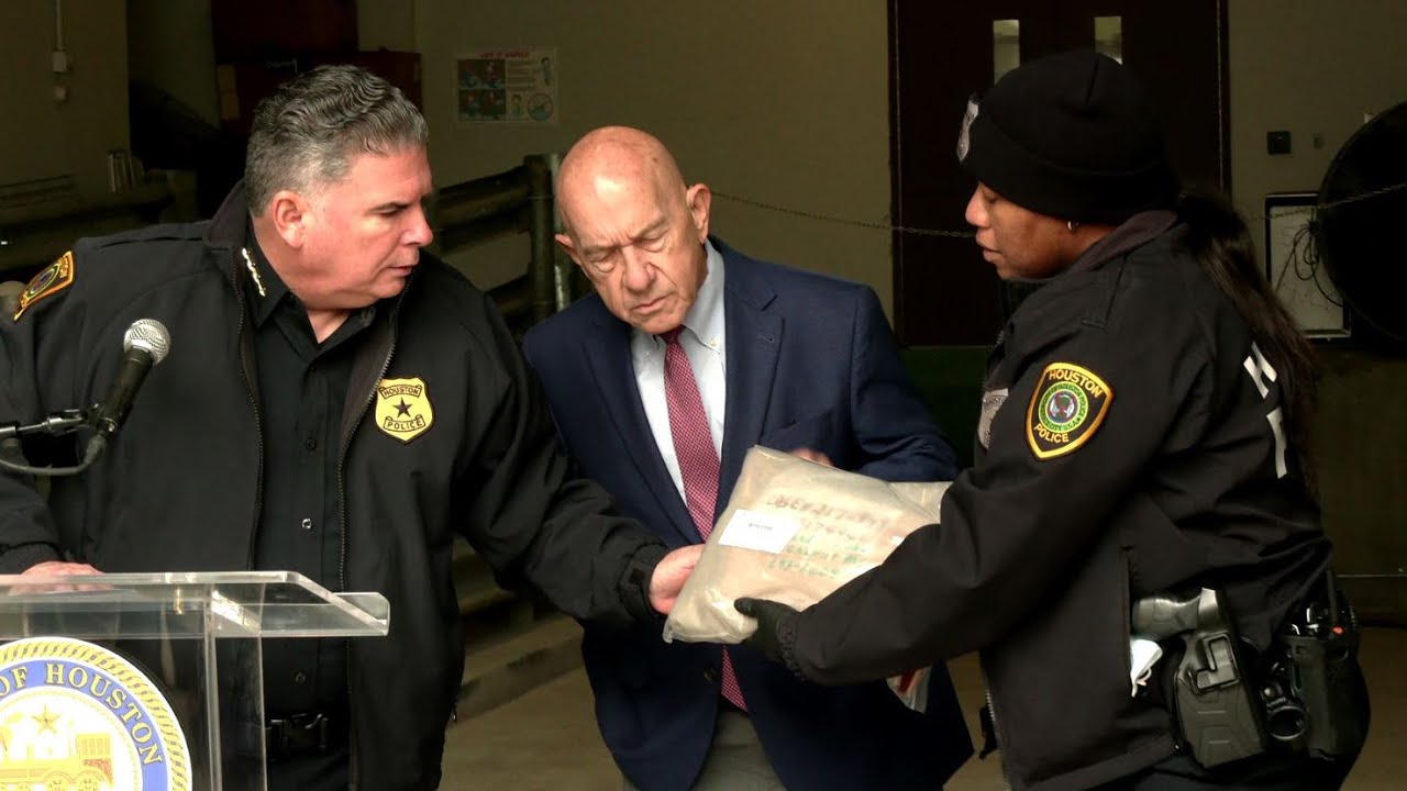 Media Briefing: Disposing of Outdated Evidence in Property Room I Houston Police