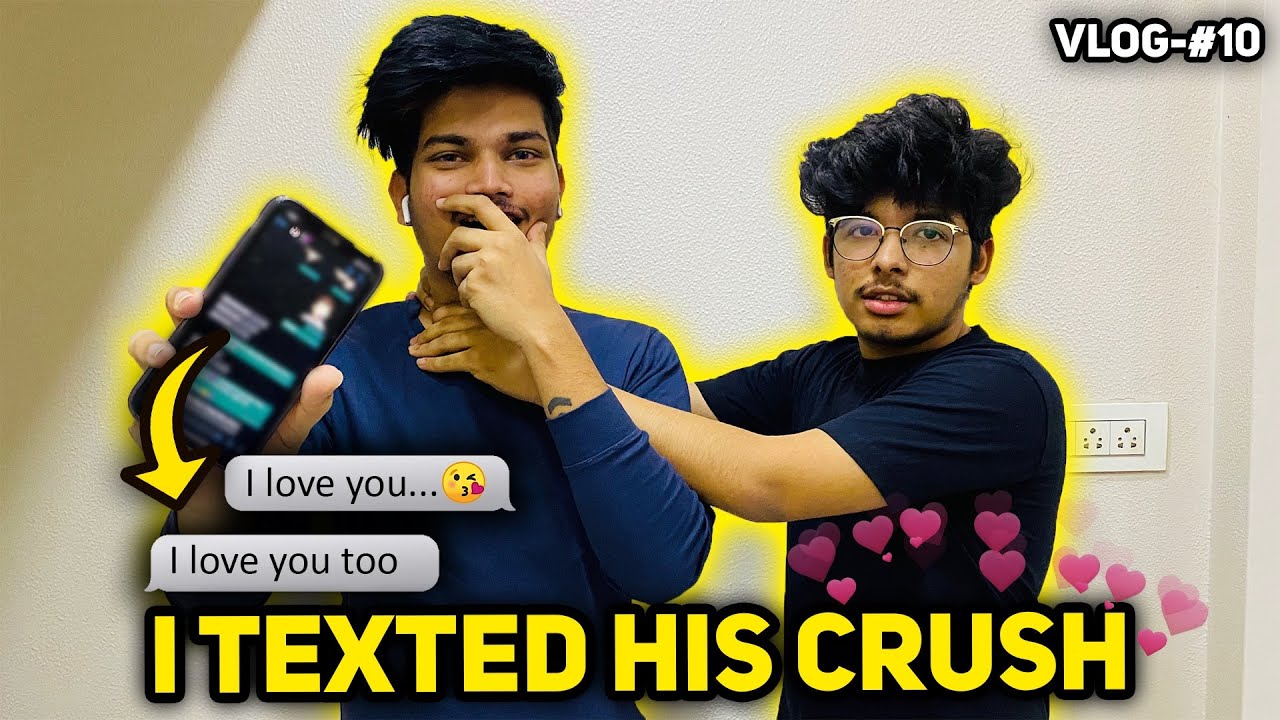 I TEXTED JASH'S REAL LIFE CRUSH&hearts;️ || EMOTIONAL MOMENT || VLOG 10 TWO SIDE GAMERS