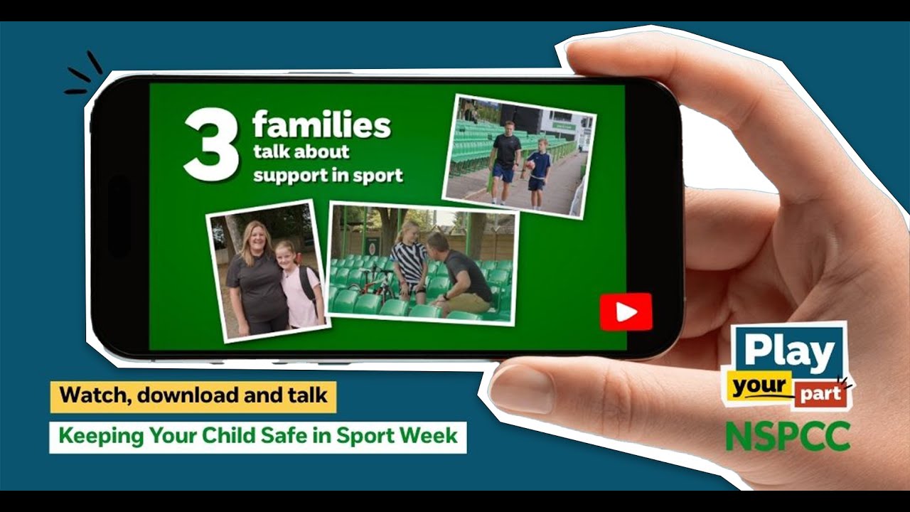Play your part in sport and physical activity - Keeping Your Child Safe in Sport 2025