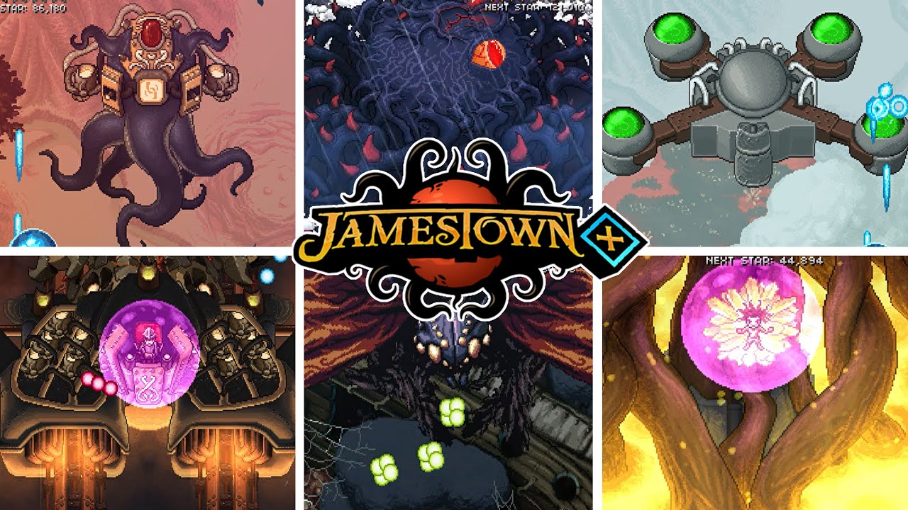 JAMESTOWN PLUS - ALL BOSSES👾+ Ending