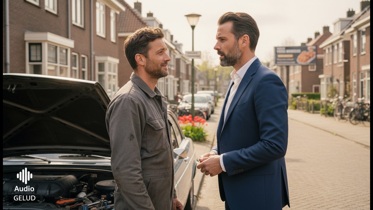 Alleenstaande vader repareert auto van vreemde — zonder te weten dat hij zijn blind date en de CEO..