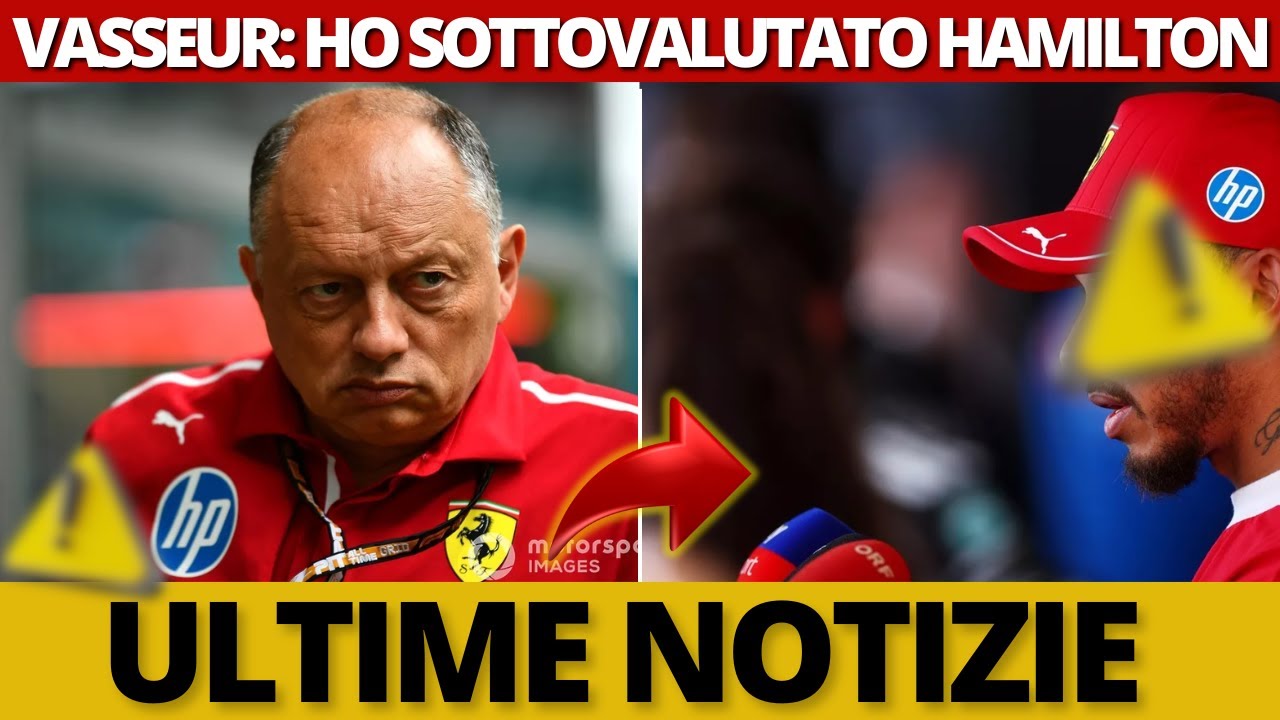 Vasseur Shock: "Ho Sbagliato su Hamilton". La Verità sul 2025 Ferrari! | notizie di ferrari