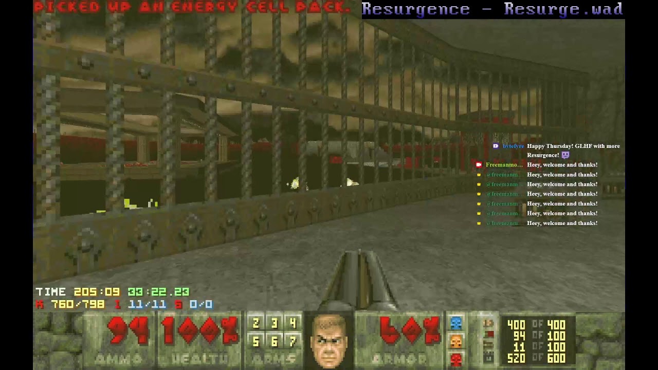 -Silent Livestream- [DOOM II] Resurge from Hell, i hope to god to actually finish this WAD
