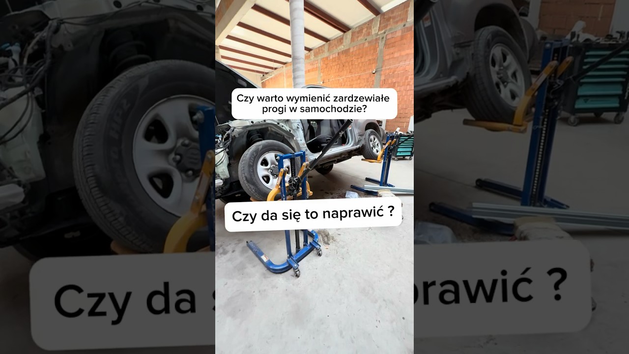 Czy warto naprawić i wymienić zardzewiałe progi? Czy da się to naprawić cy jednak nie ma sensu