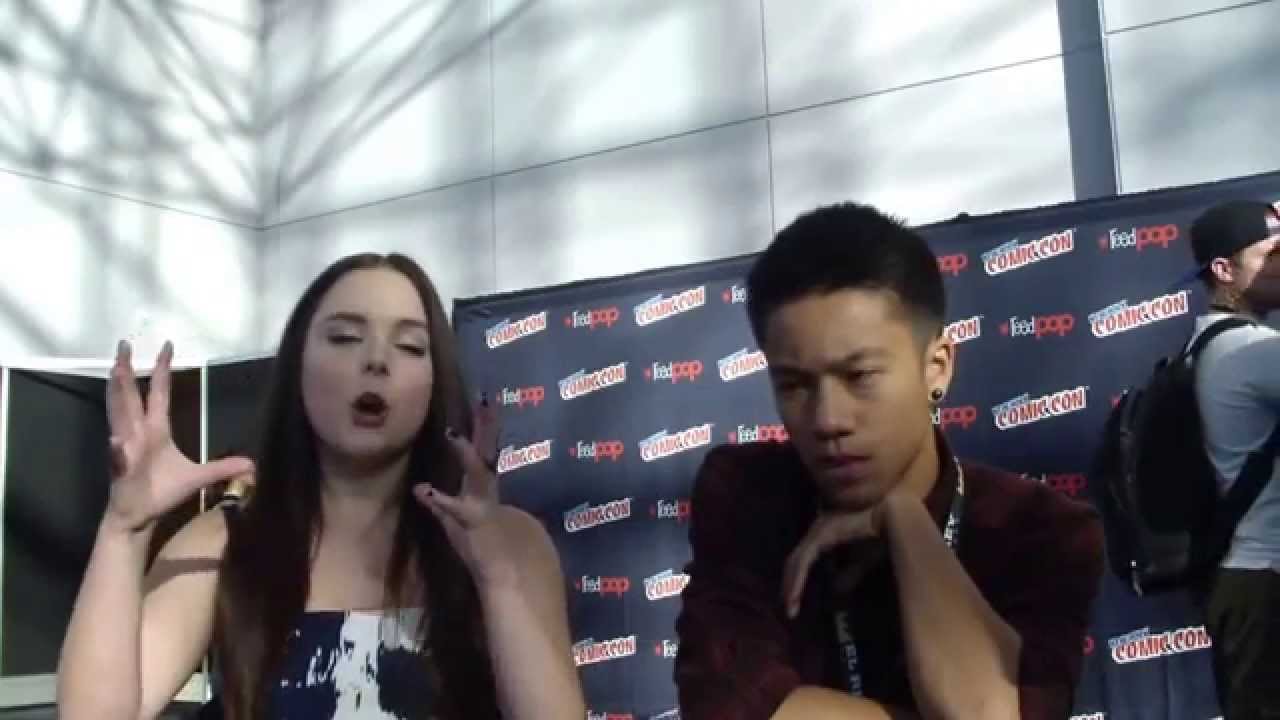 Madison Davenport & Brandon Soo Hoo NYCC 2015 From Dusk Till Dawn: The Series