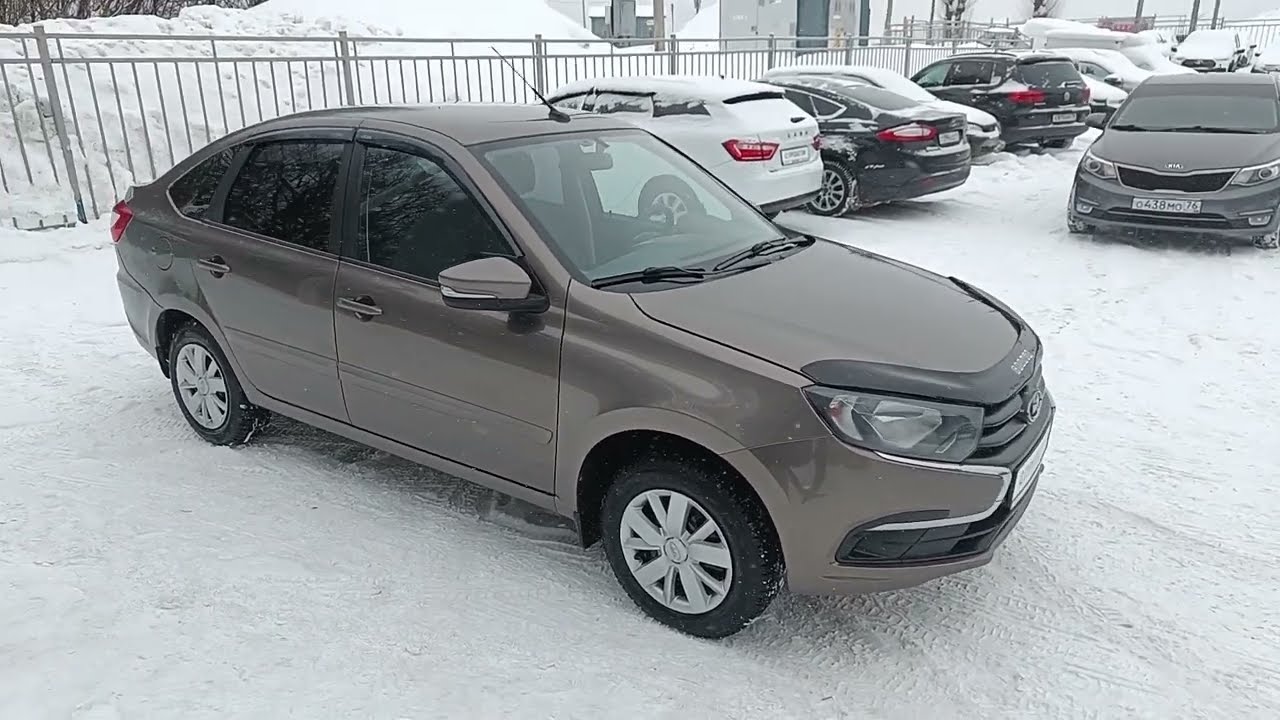 Lada (ВАЗ) Granta I Рестайлинг, 2020 г.в. пробег 89 396 км в Автофирма 
