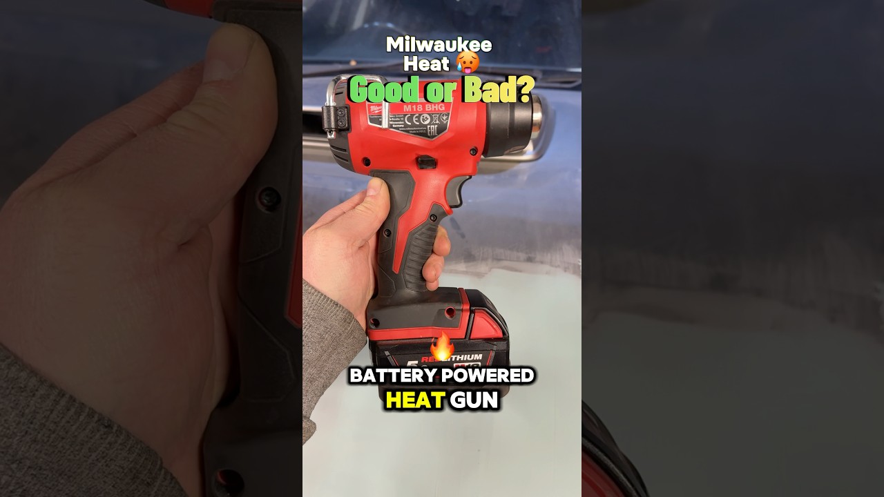 The Milwaukee Heat Gun Secret Nobody Talks About #tools #tips