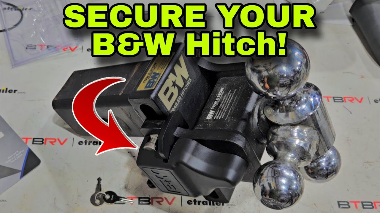 Помогаем остановить кражу штифтов сцепного устройства B&W Tow and Stow!