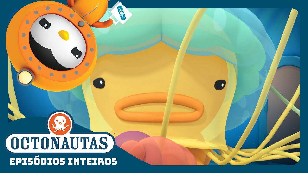 Octonautas - 🦁 A Água-viva Juba-de-Leão 🪼 | Temporada 3 | Episódios inteiros