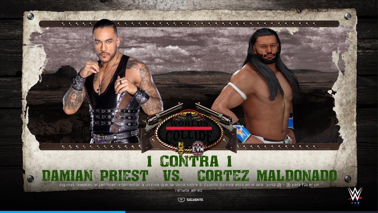 Damian Priest vs Cortez Maldonado || Worlds Collide TRIPLE AAA vs CMLL
