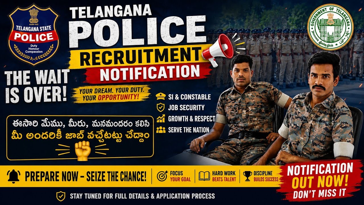 🔥TGPRB 2026 Notification💥Complete Details | Age Relaxation| EligibilityDetails Must Watch💥🔥👮