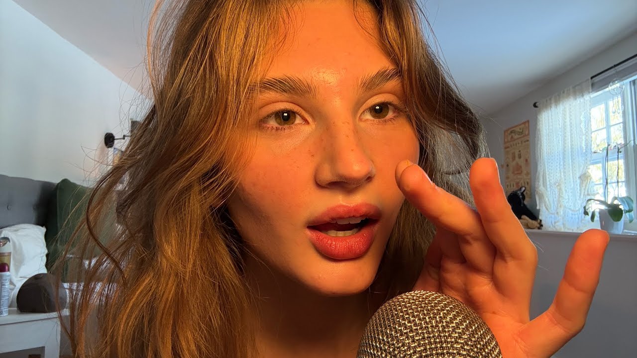 ASMR mouth sounds, hand movements, &ldquo;scratch&rdquo; trigger word (100% gain)