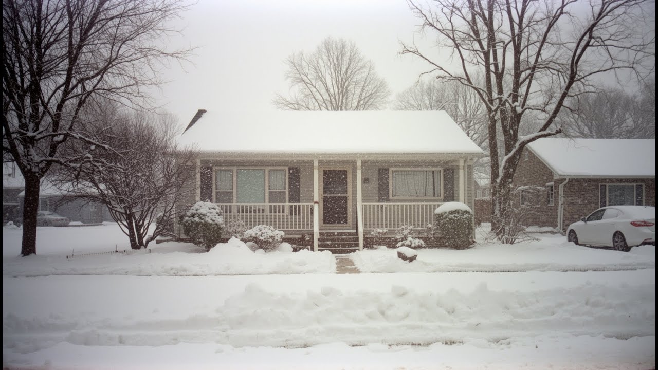 winter houses of old neighbors | quiet nostalgic ambient music