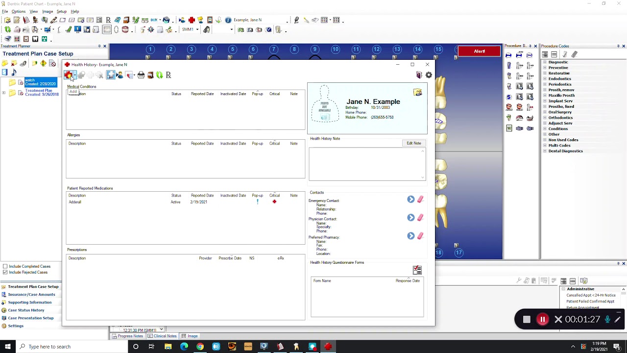 How to Add Medications to Patient Chart in Dentrix Source