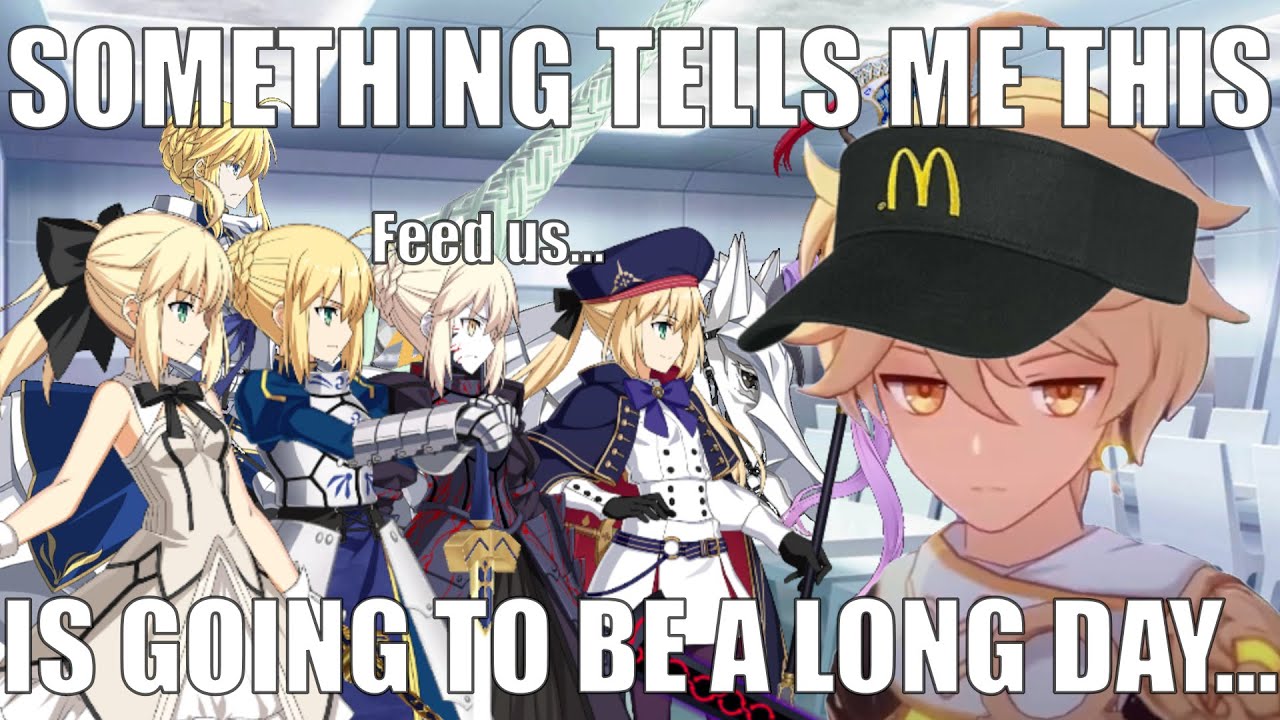 The Traveler Works In FGO's Kitchen