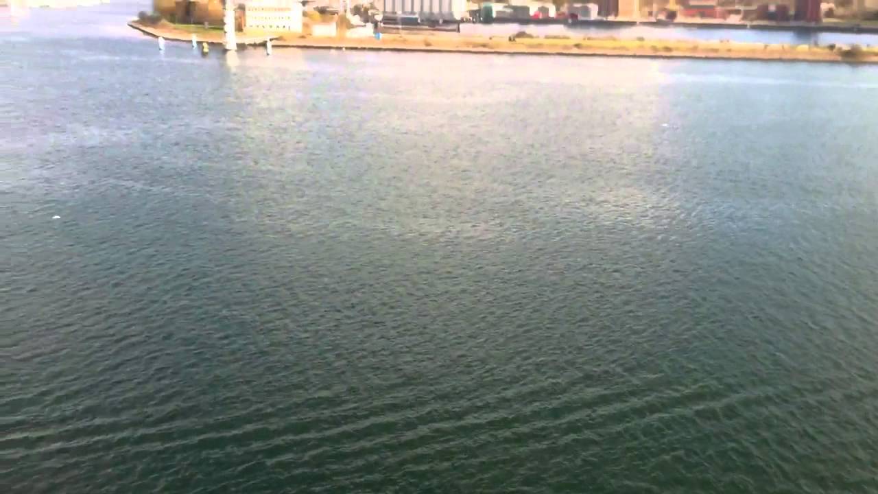 Ostseekai port of Kiel Panorama