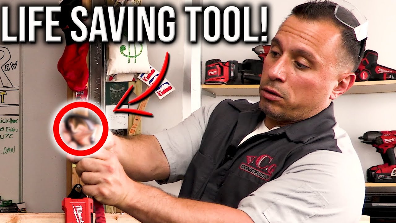 Milwaukee Tool Accessory That CAN SAVE YOUR LIFE & PEOPLE AROUND YOU! LIFE SAVING TOOL