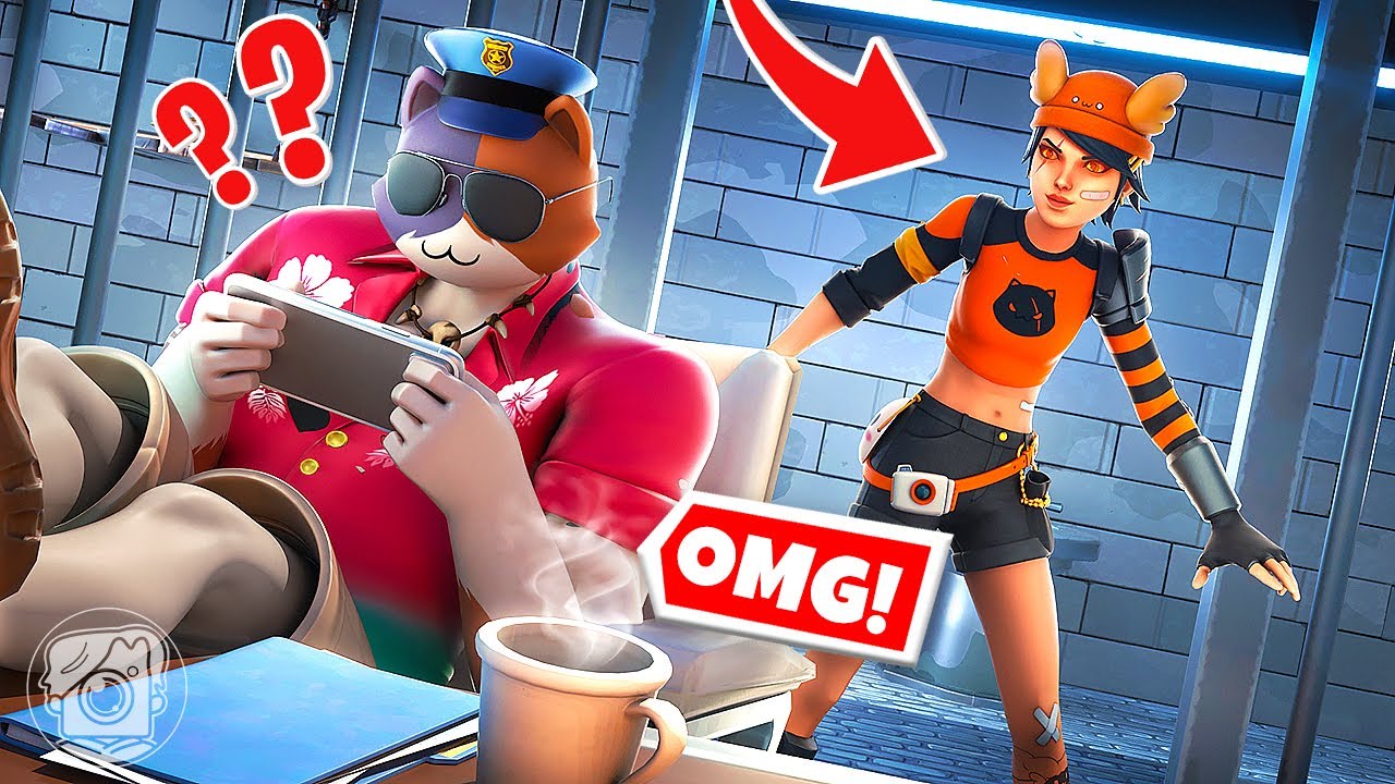 EXTREME Prison Escape: Summer Skye vs. Meowscles! (Fortnite Cops & Robbers)