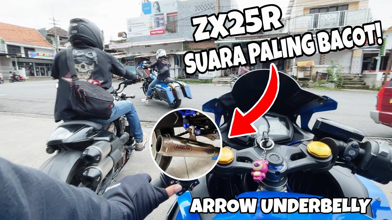 GACOR SUNMORI ZX25R BARENG DUO HARLEY DAVIDSON‼️
