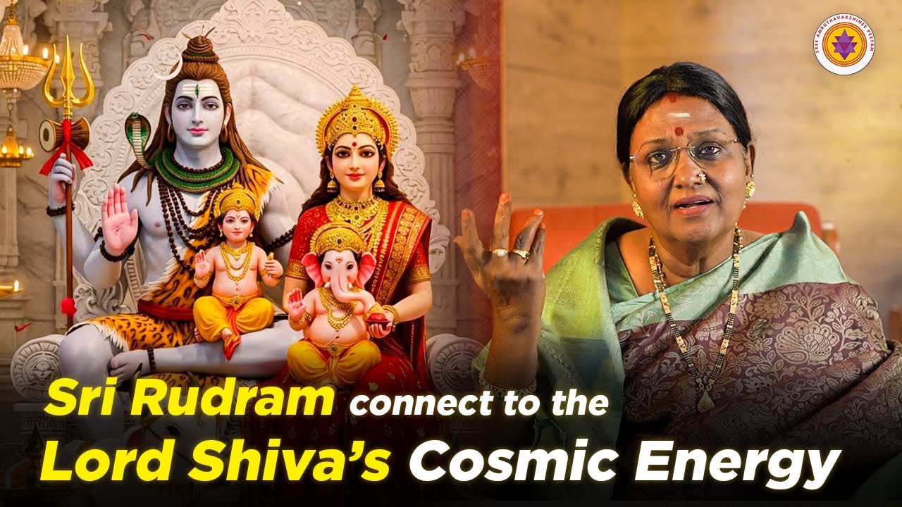 The Secret Vedic Chant That Transforms Life – Sri Rudram | Sri Matha Vedha Vidyaamba Maha Saraswati