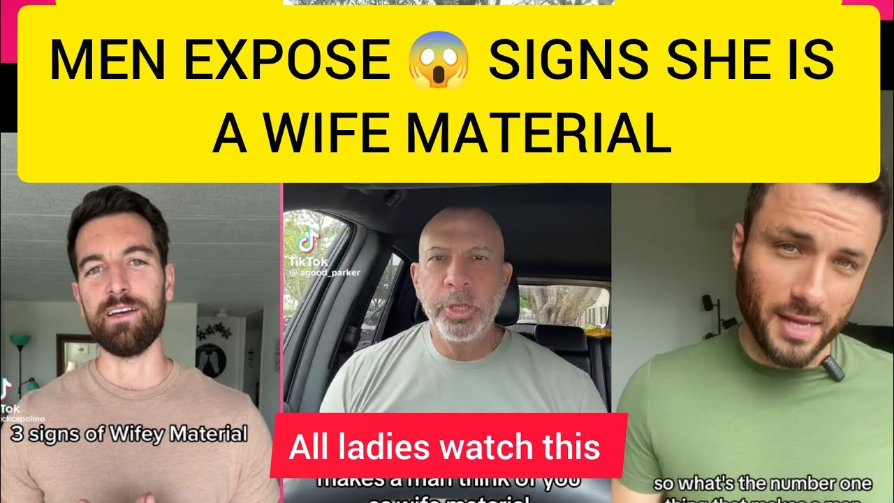 Мужчины раскрывают 😱 признаки того, что она — подходящая жена. Всем женщинам смотреть
