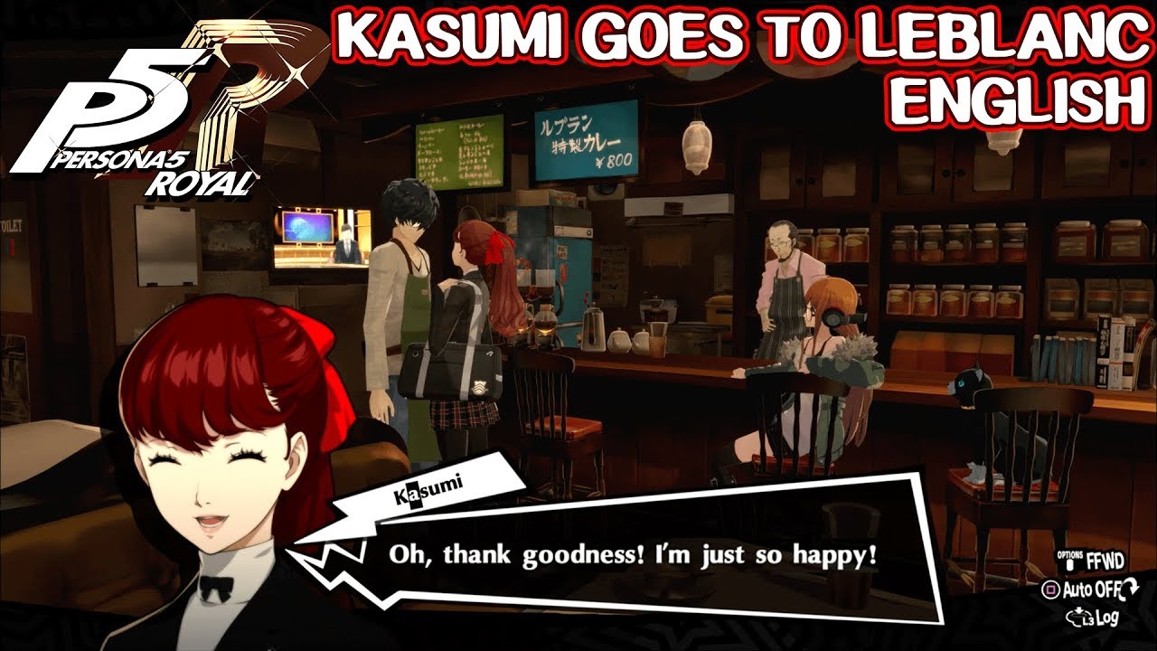 Kasumi Goes to Leblanc - Persona 5 Royal