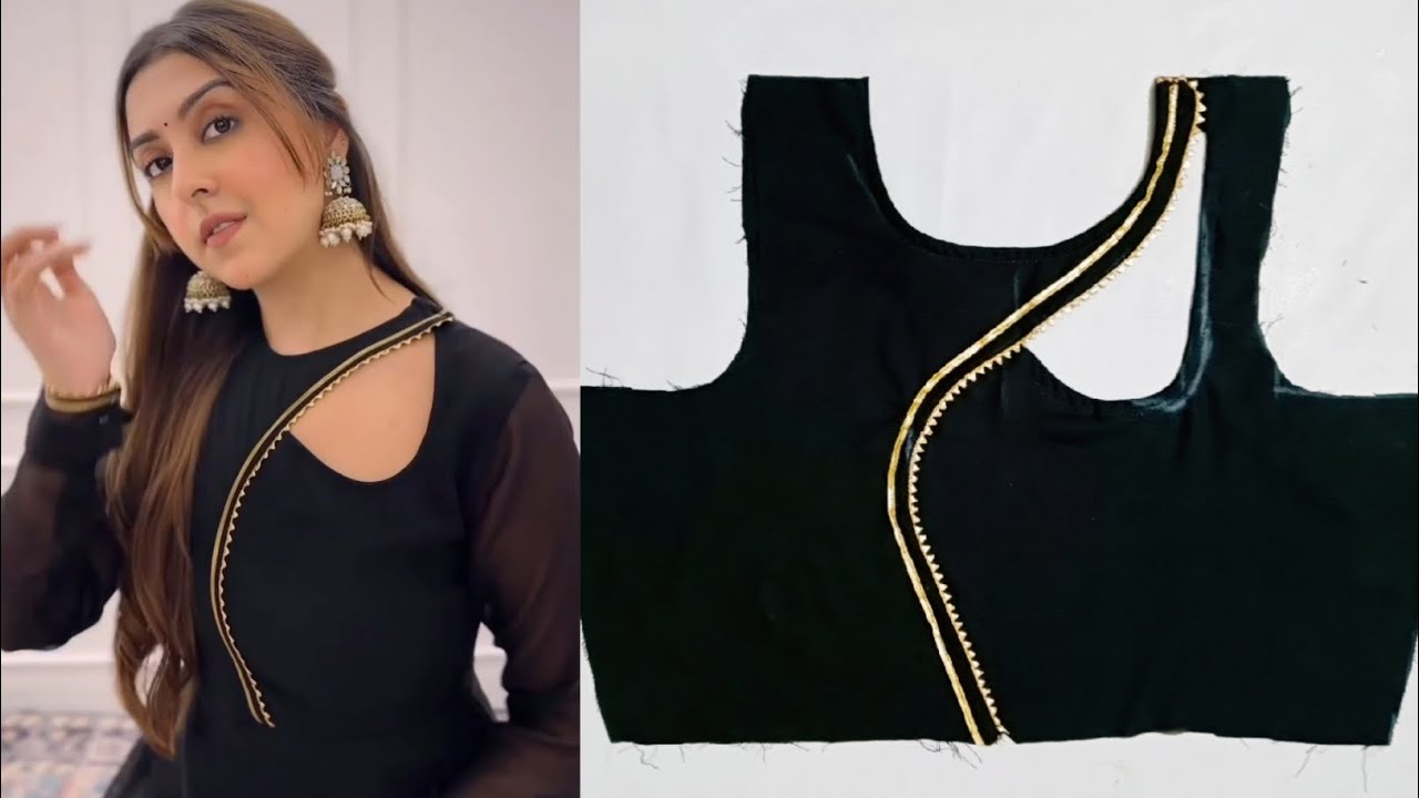 Double Neck Design/Trending Neck Design