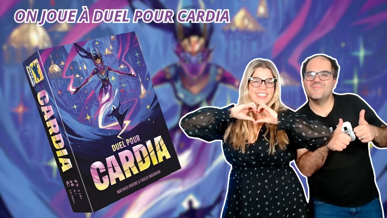 { Règles Et Partie } ON JOUE À DUEL POUR CARDIA | Jeu De Société | Hans im Glück