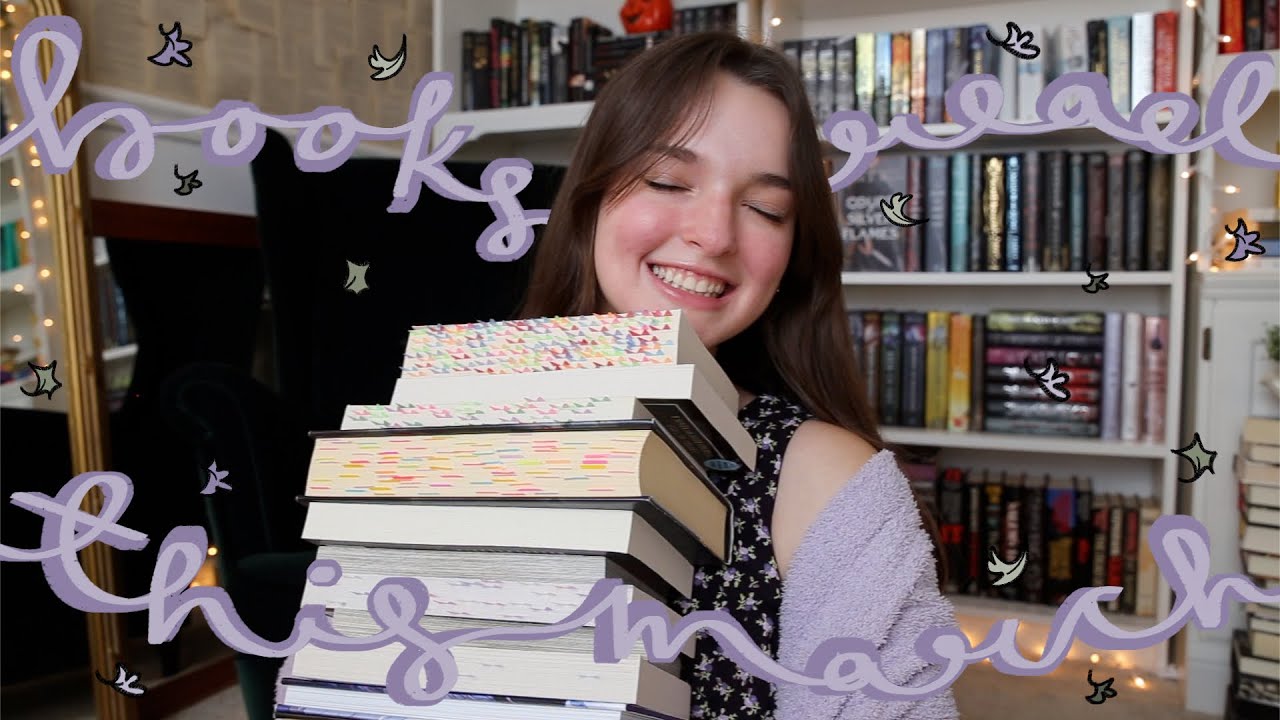 MARCH WRAP UP | let’s discuss the 16 books i read this month🌙✨