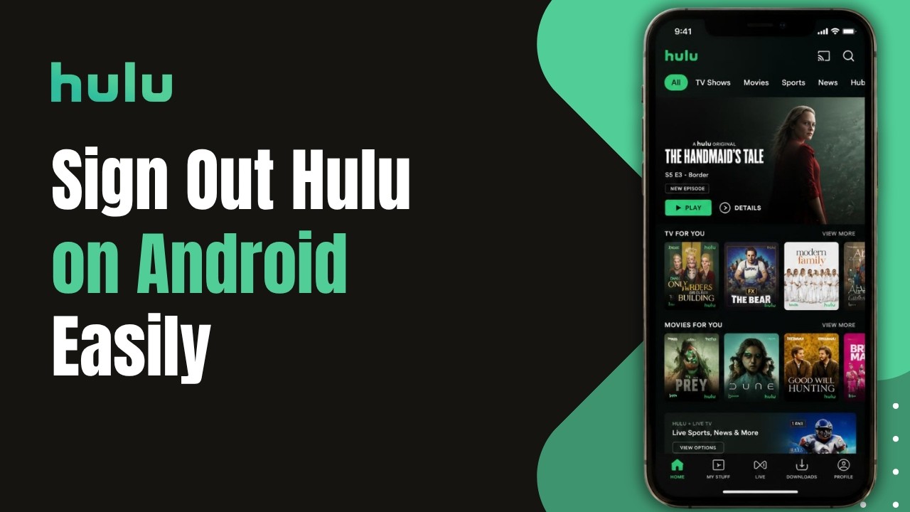 How to Sign Out of Hulu on Android
