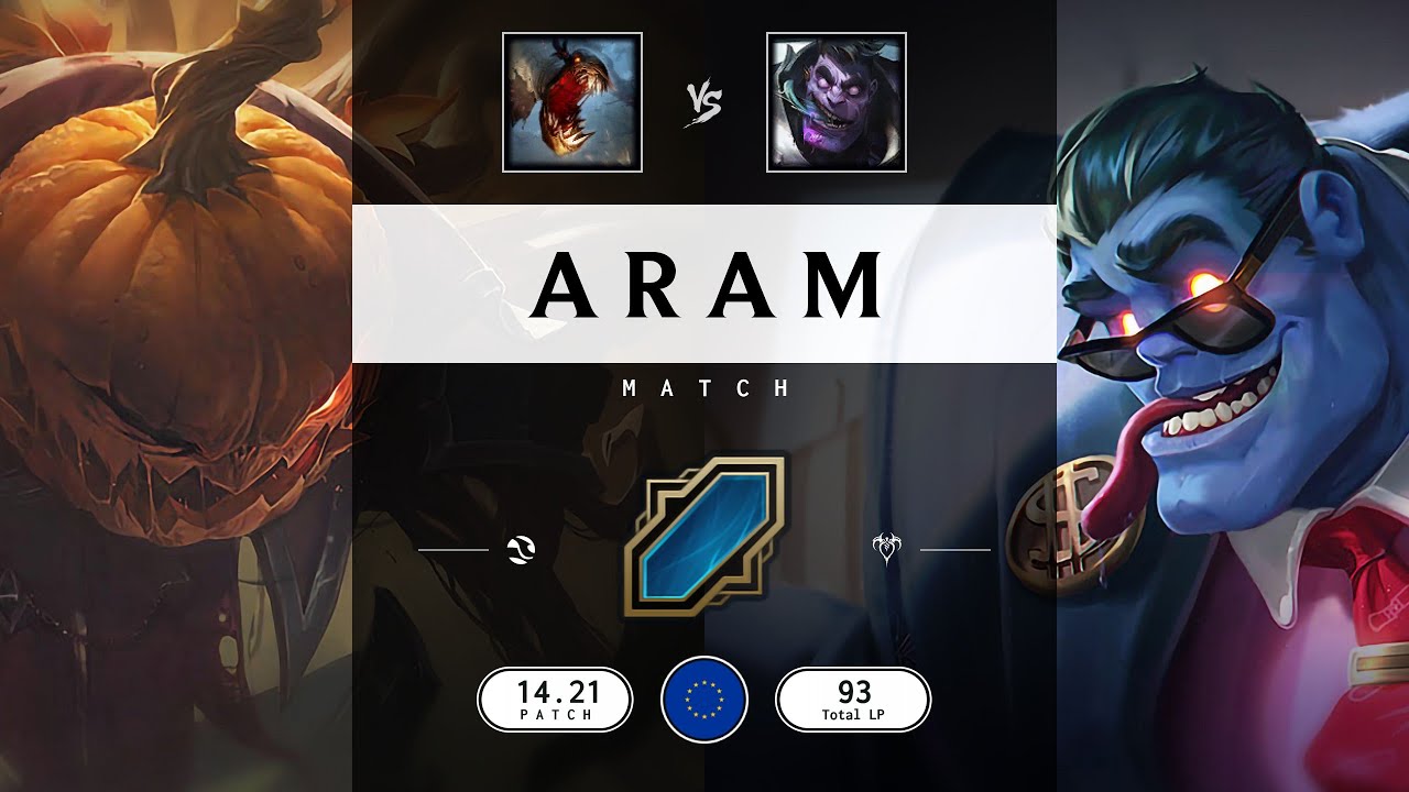 ARAM Match: Super Fiddlesticks vs Super Dr. Mundo - EUW server Patch 14.21